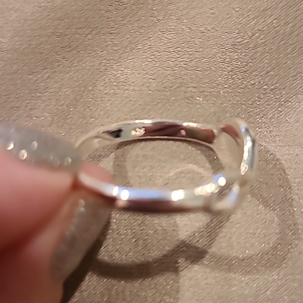 Infinity sterling silver ring - Picture 4 of 4